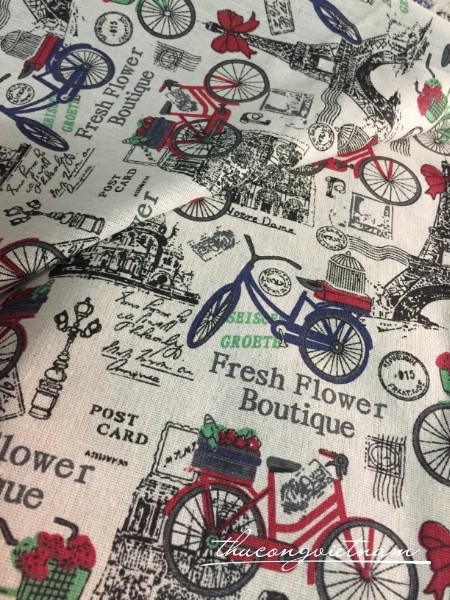 Vải vintage mẫu 14
