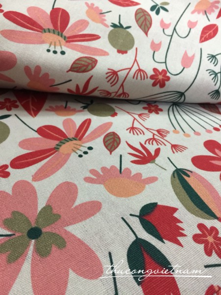 Vải vintage mẫu 40
