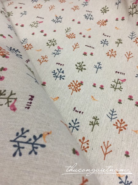 Vải vintage mẫu 43