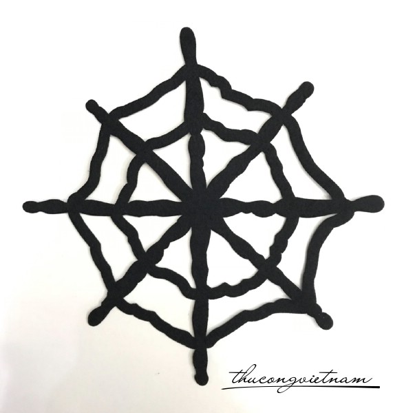 Mạng nhện vải nỉ 22cm