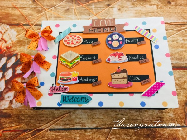 Scrapbook mẫu 13