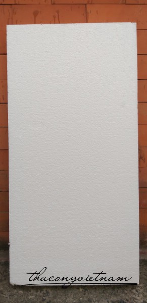 Mút xốp tấm trắng 10x50x100cm