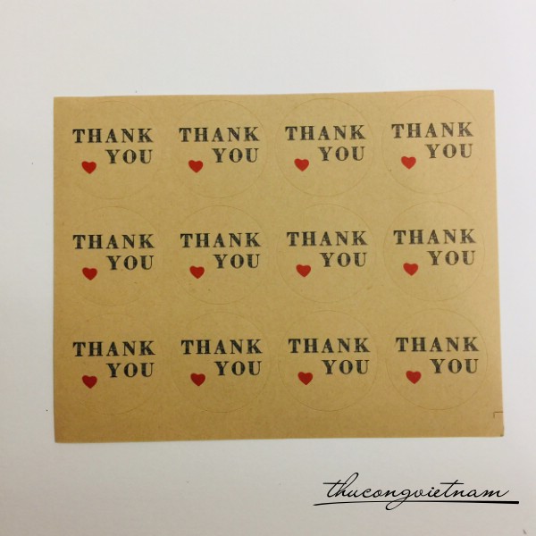 Sticker Thank you 4