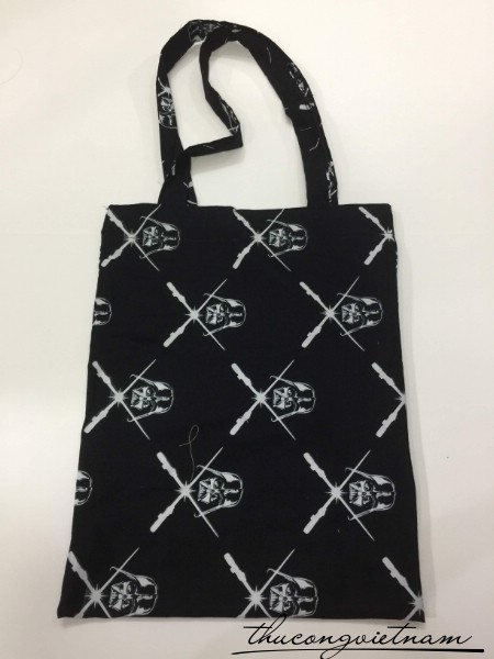 Túi tote vải Halloween 35x40cm mẫu 3