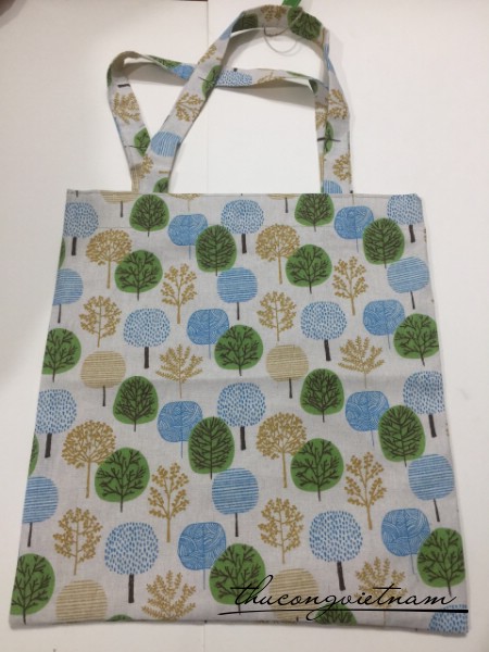 Túi tote vải vintage 35x40cm mẫu 12
