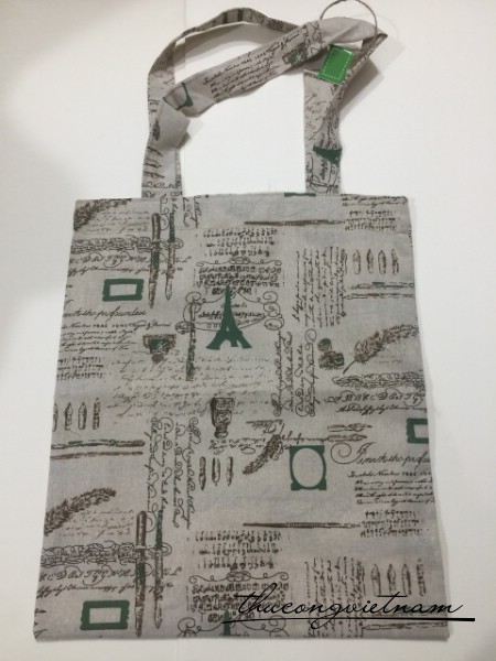Túi tote vải vintage 35x40cm mẫu 13