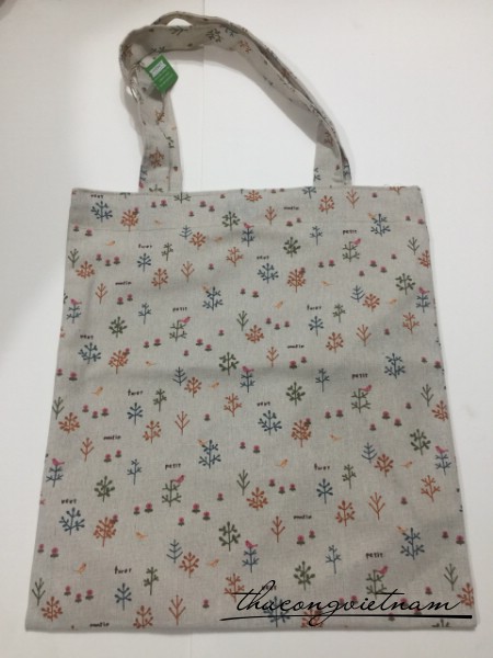 Túi tote vải vintage 35x40cm mẫu 21