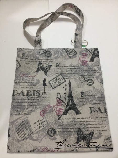 Túi tote vải vintage 35x40cm mẫu 24