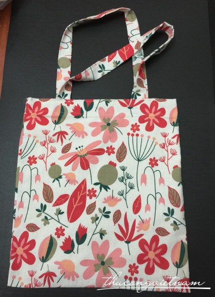 Túi tote vải vintage 35x40cm mẫu 34