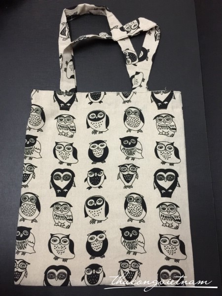 Túi tote vải vintage 35x40cm mẫu 35