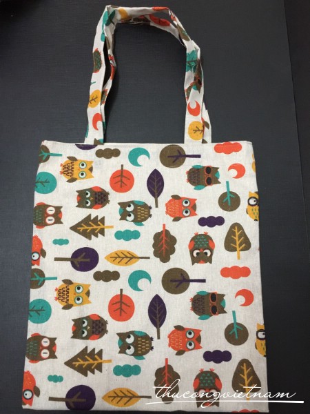 Túi tote vải vintage 35x40cm mẫu 36