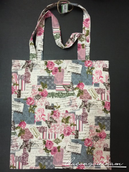 Túi tote vải vintage 35x40cm mẫu 44