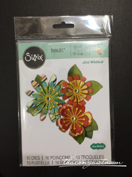 661097-Khuôn cắt Sizzix Thinlits Mix&Match Flowers