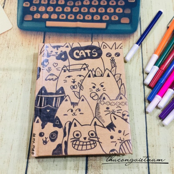 Sổ vẽ tay Cats