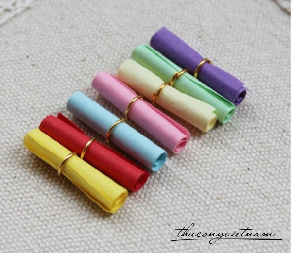 Giấy cuộn điều ước 2.5x6cm