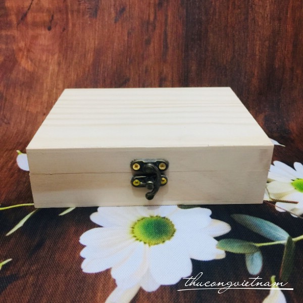 Hộp gỗ 14.5x4.5x12cm