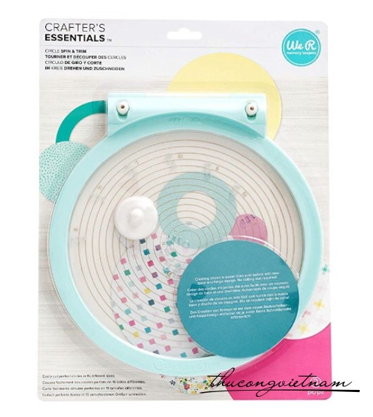 660091- Dụng cụ WeR Circle Spin &Trim