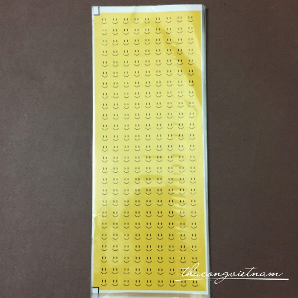 Sticker mặt cười 1cm