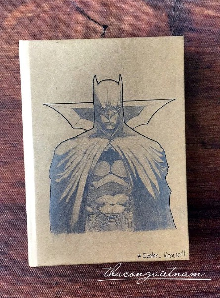 Sổ vẽ tay Batman