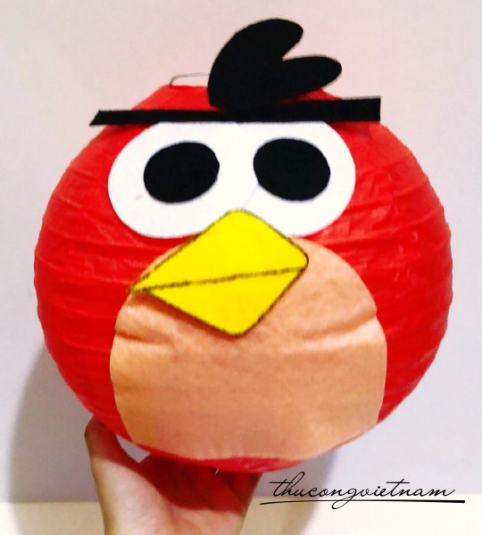 Lồng đèn Angry Bird đỏ