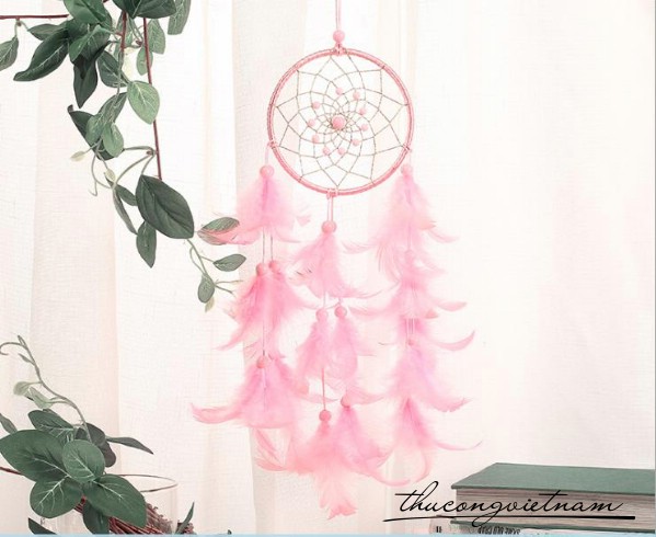 Dreamcatcher hồng phấn 