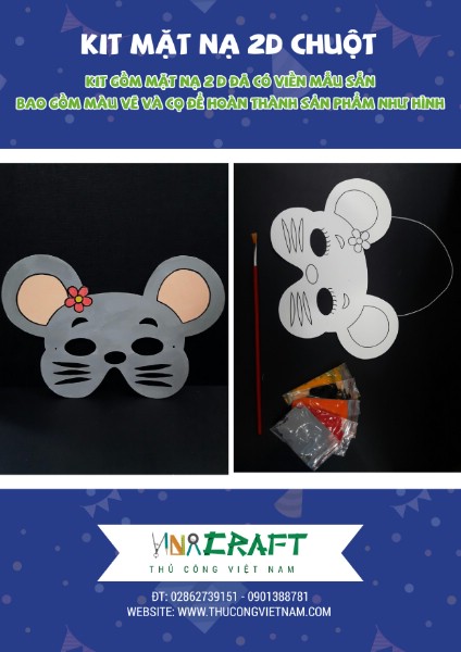Kit mặt nạ 2D chuột
