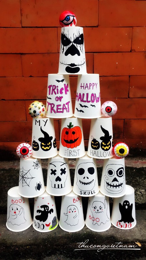 Bộ ly Halloween