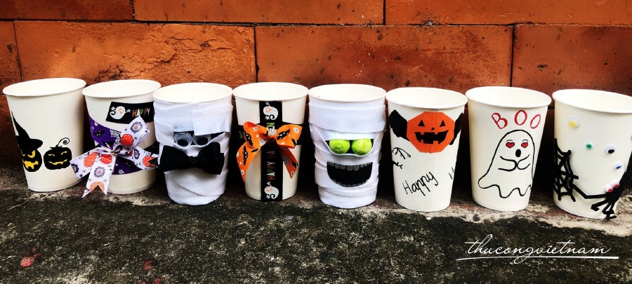 Bộ 8 ly Halloween