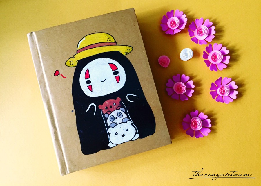 Sổ vẽ tay Vô diện chibi