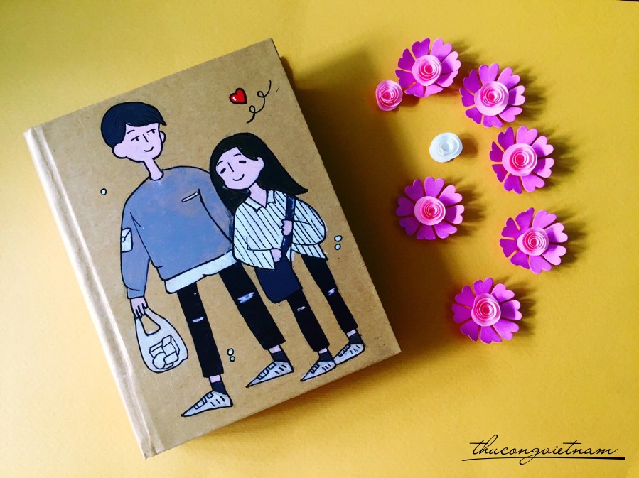 Sổ vẽ tay Couple