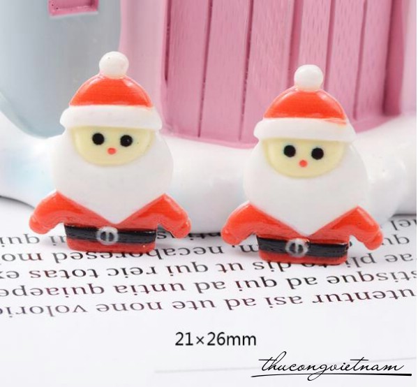 Mô hình 2D ông già noel 2.1x2.6cm