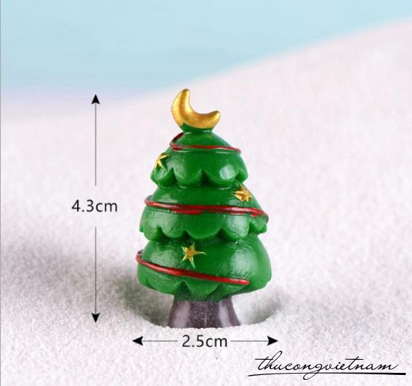 Cây thông mặt trăng 5x4.3cm