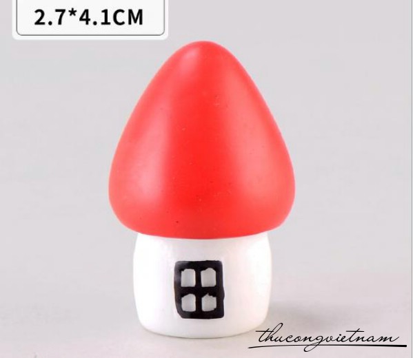 Ngôi nhà tuyết hình nấm lớn 2.7x4.1cm