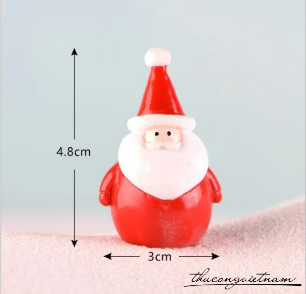Mô hình ông già noel ú 3*4.8cm