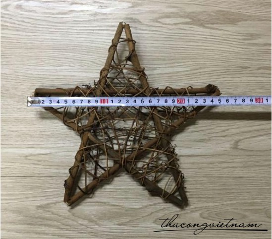 Vòng cỏ ngôi sao 25cm
