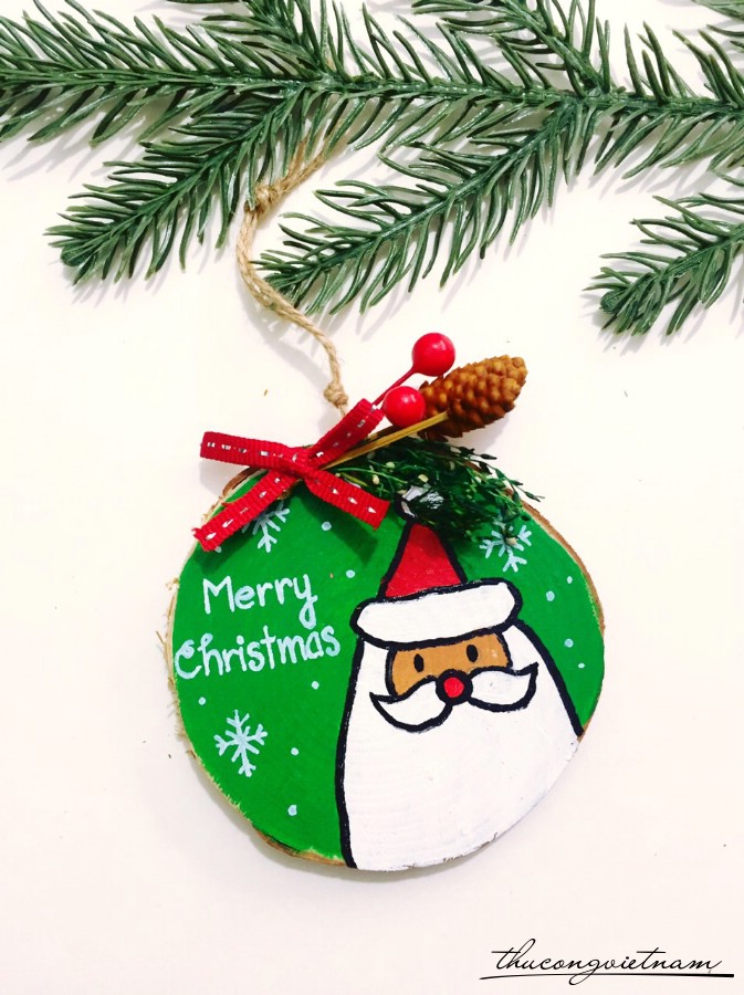 Miếng gỗ Ông già Noel