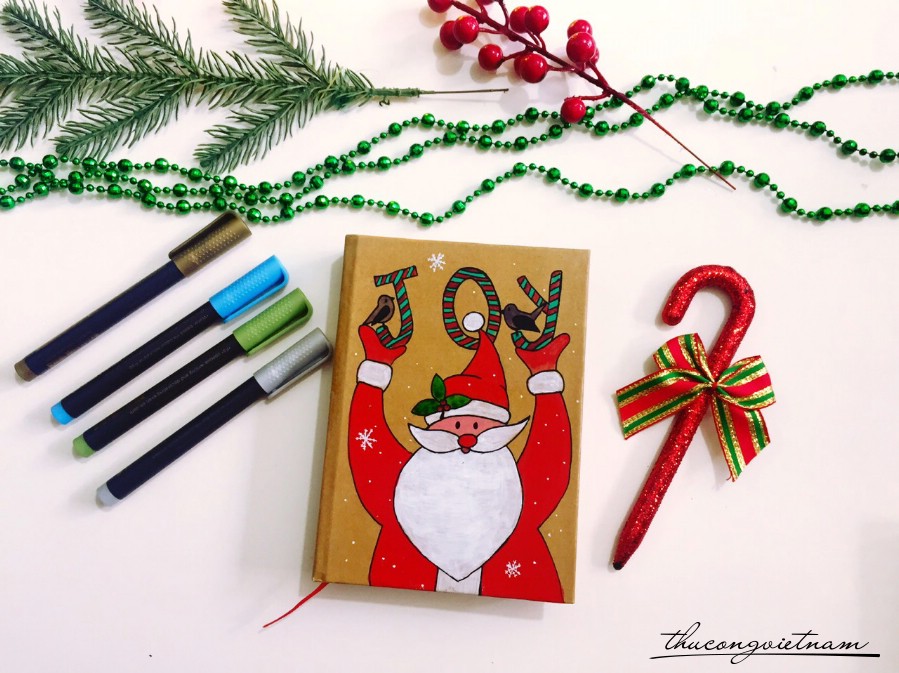 Sổ vẽ tay Ông già Noel 3