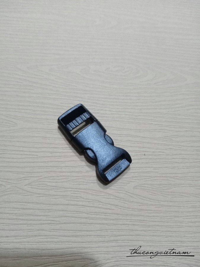 Khóa nhựa paracord thẳng 1.5cm