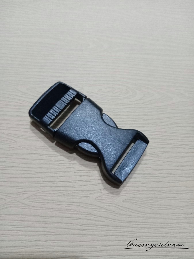 Khóa nhựa paracord thẳng 2cm