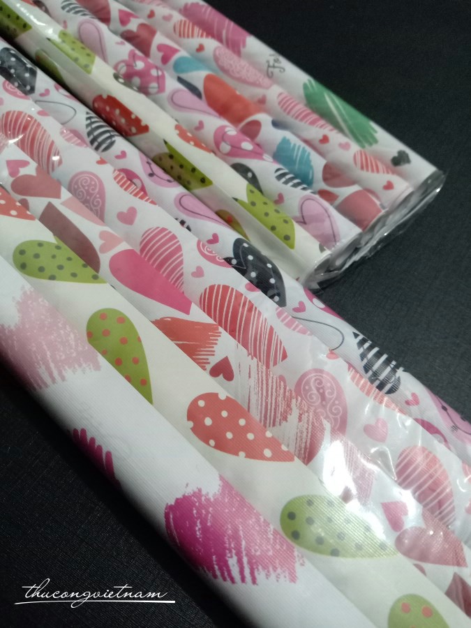 Set giấy tình yêu 5T