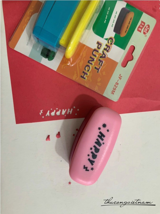 DV-117 Dập hình viền HAPPY