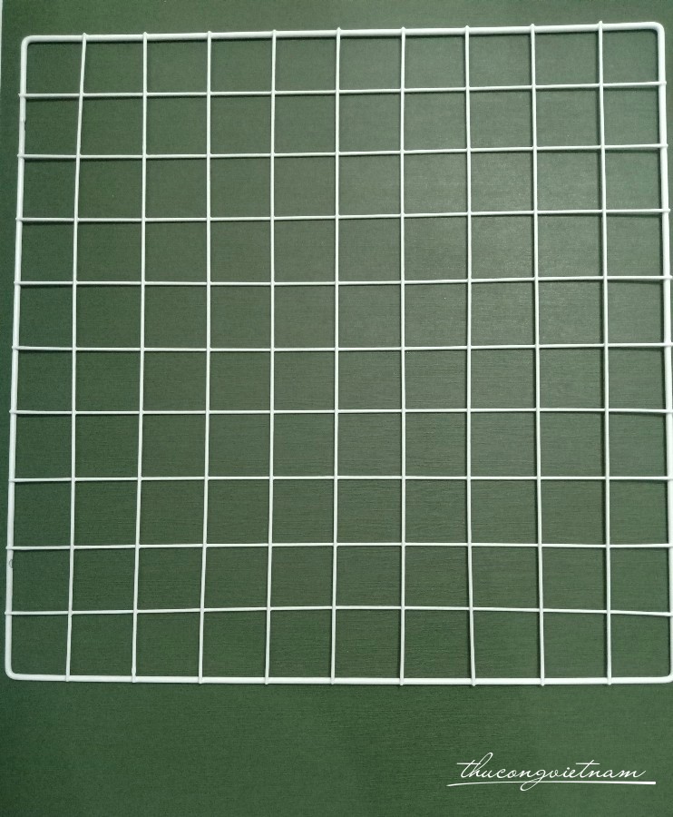Khung lưới trắng 40x40cm