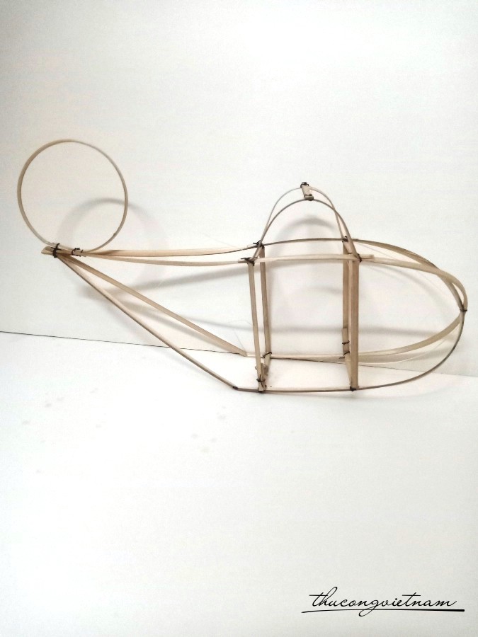 Khung lồng đèn Trực thăng 30cm