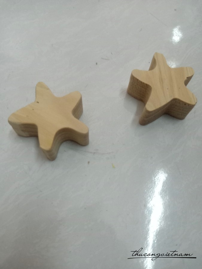 Sao biển gỗ - 4cm