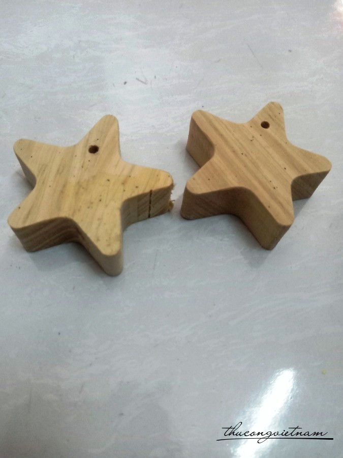Sao biển gỗ - 5cm