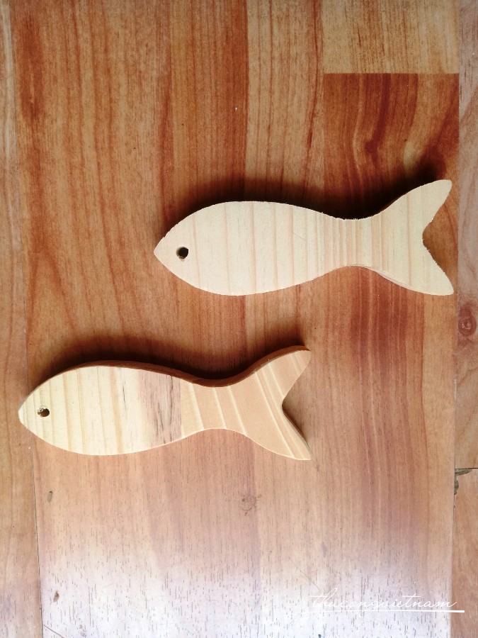 Cá gỗ - Mẫu 3 13cm