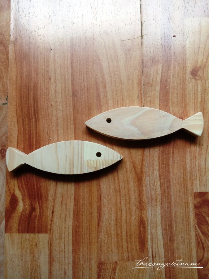 Cá gỗ - Mẫu 2 16cm