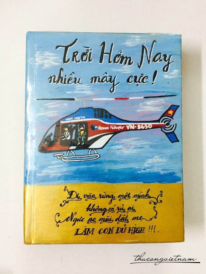 Sổ vẽ tay màu - 