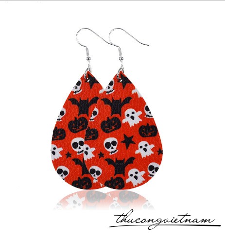 Hoa tai halloween mẫu 8