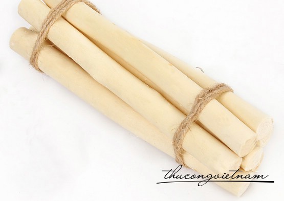 Que củi khô lớn 40cm - Trắng